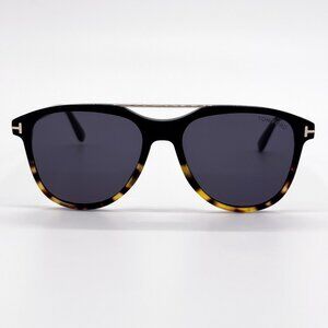 NEW TOM FORD SUNGLASSES DAMIAN-02 TF1098 05A BLACK UNISEX EYEWEAR FT1098/S 05A